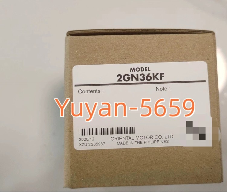 1 PC  NEW   Orientalmotor  2GN36KF    Reducer  #B2214H  CL
