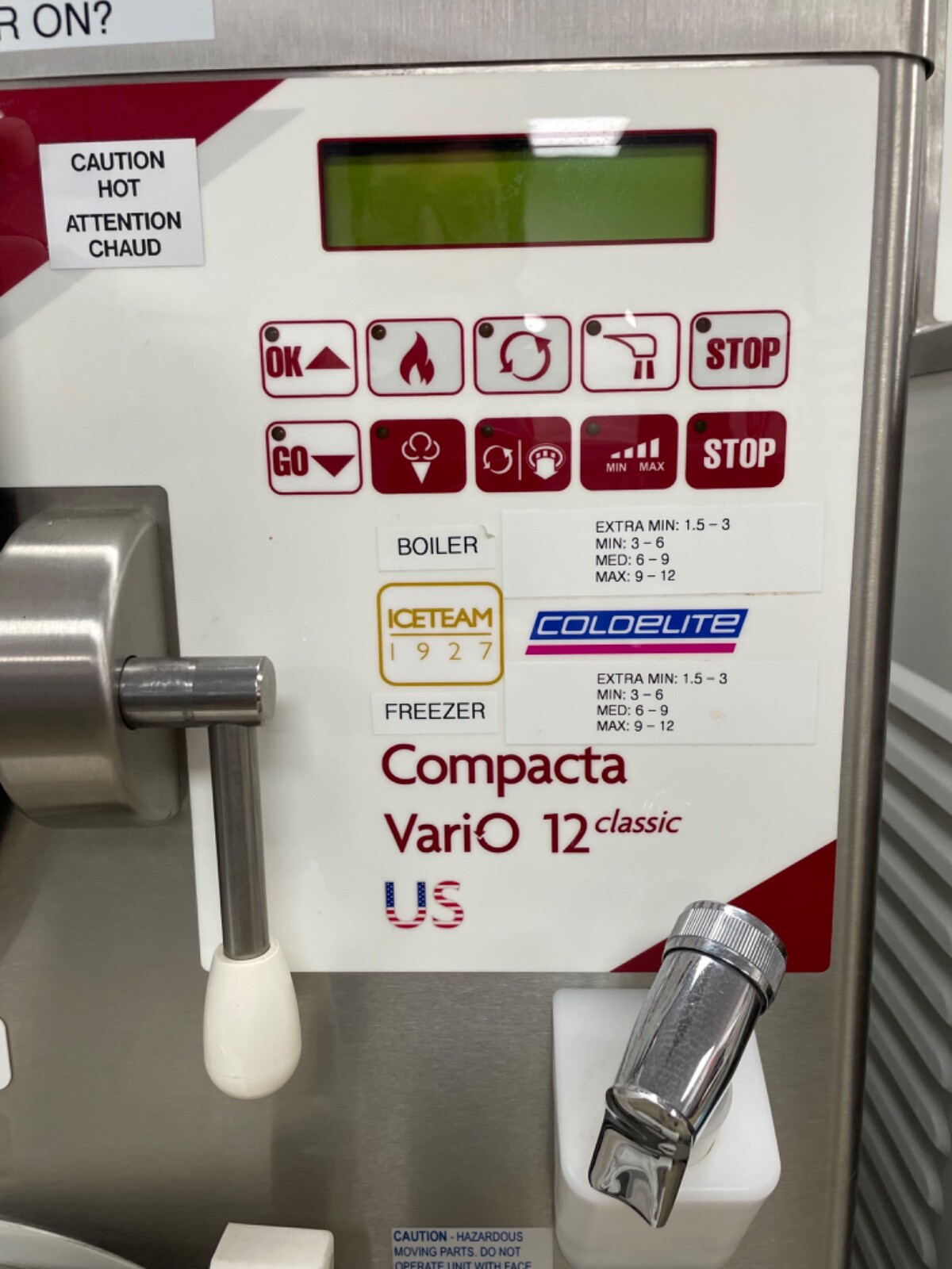 Cattabriga Compact Vario 12 Gelato Machine