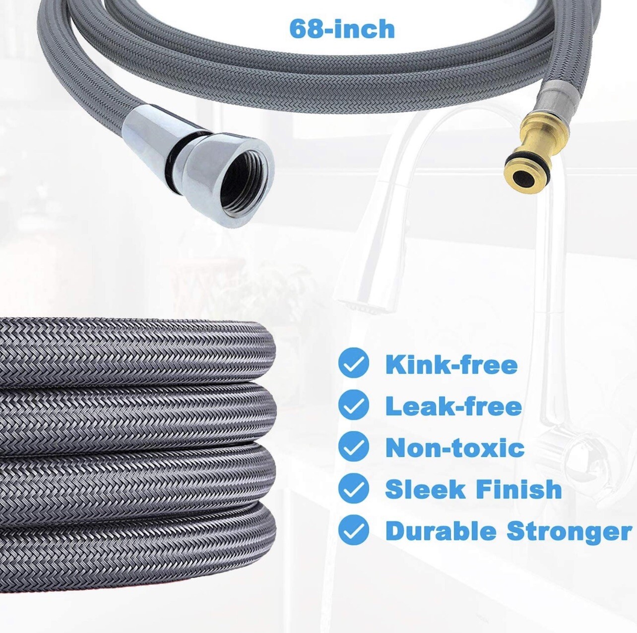 Replacement Hose Part Kit for Moen Pull Down Kitchen Faucet 150259