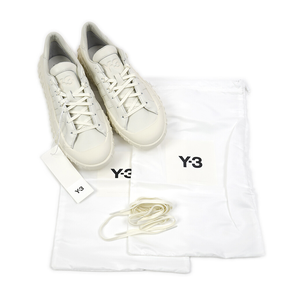 adidas Y-3 Triple White Sneakers GR 1P Yohji Yamamoto Shoes Trainers Men Size