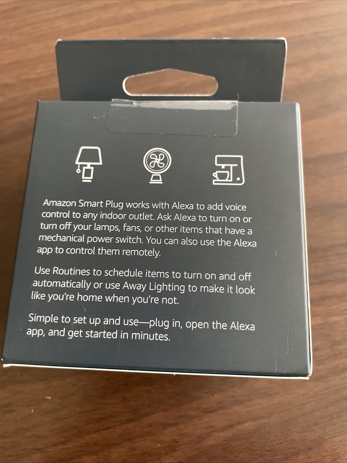 Amazon Smart Plug Works With Alexa, New in box-White Wifi compatable, Use w/ App