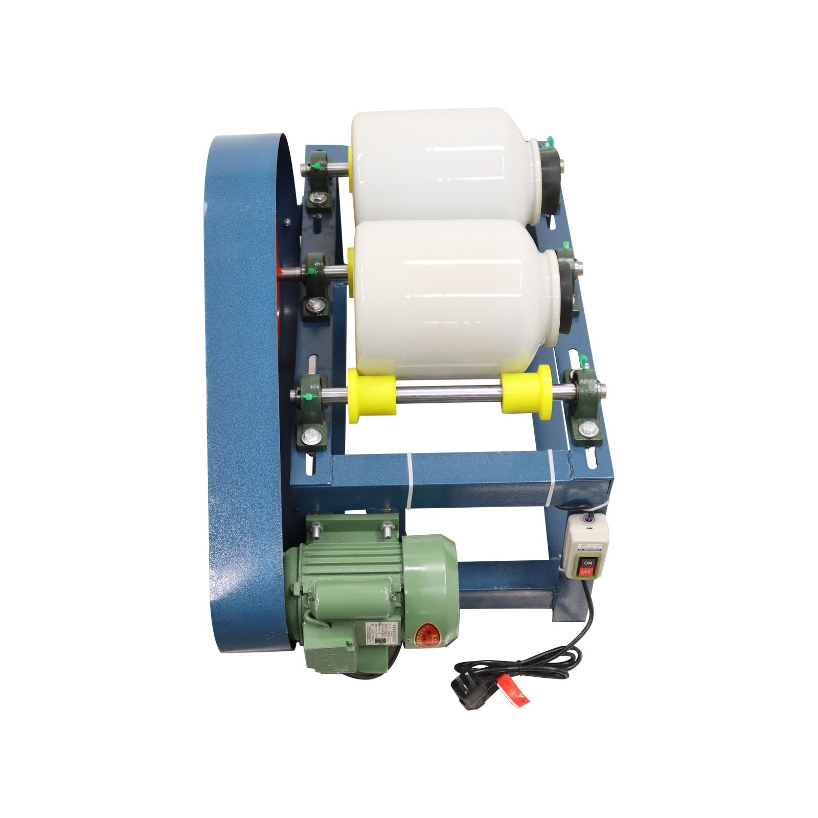 Horizontal Ball Mill Lab Fine Grinding Machine 5L Double Ceramic Jar 300 Mesh