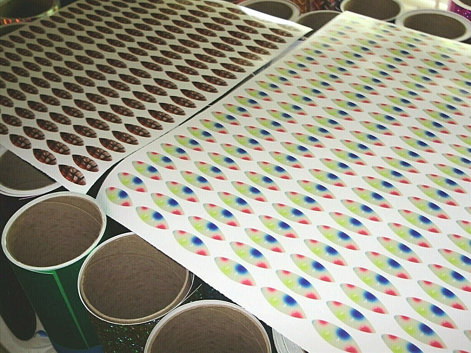 PHOTO REALISTIC #4 WILLOWLEAF 12 PK DIE CUTS Fishing Lure Tape 7 DESIGNS