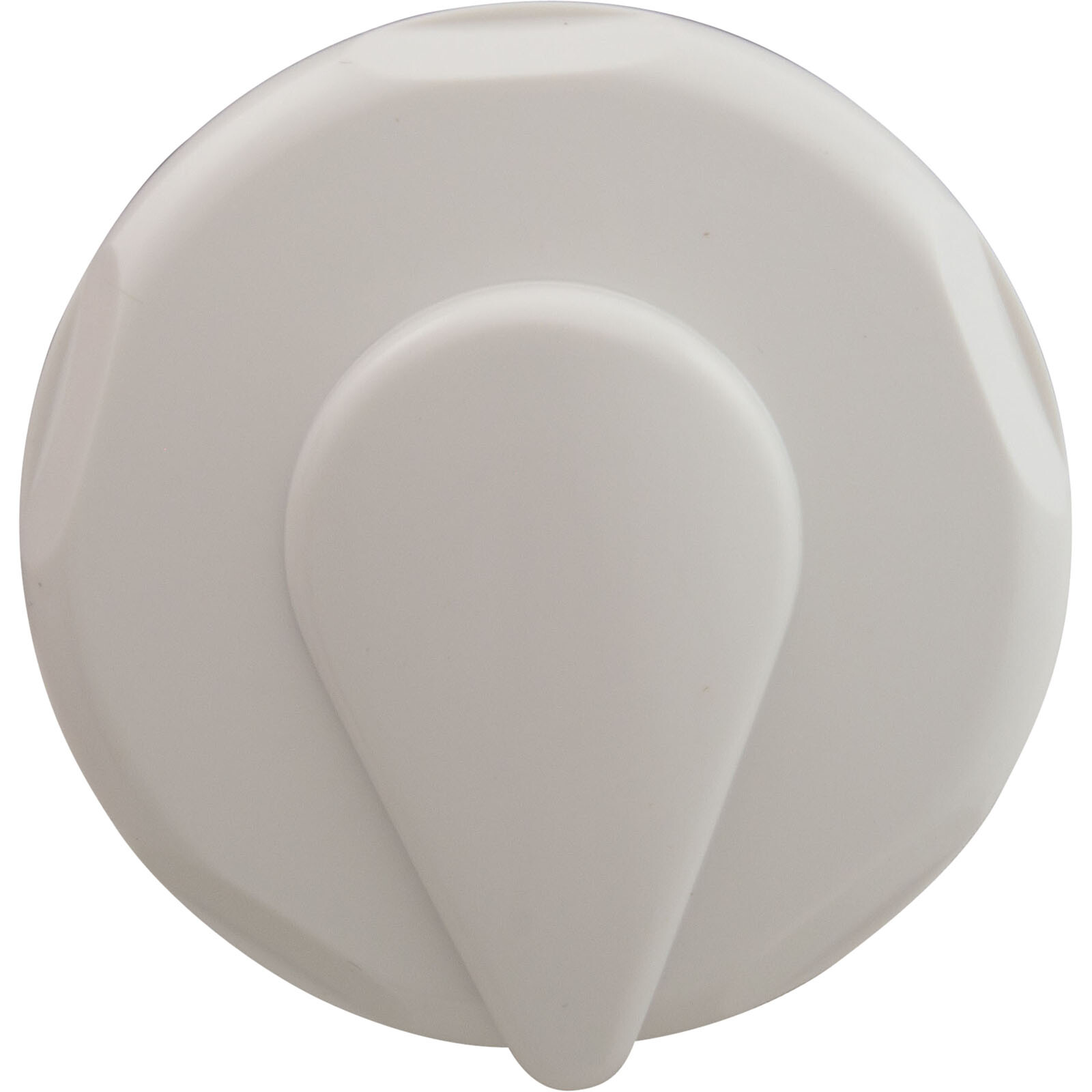 Air Ctrl, CMP, 1-3/4"hs, 2-5/8"fd, Crescent, White, 1", Gen