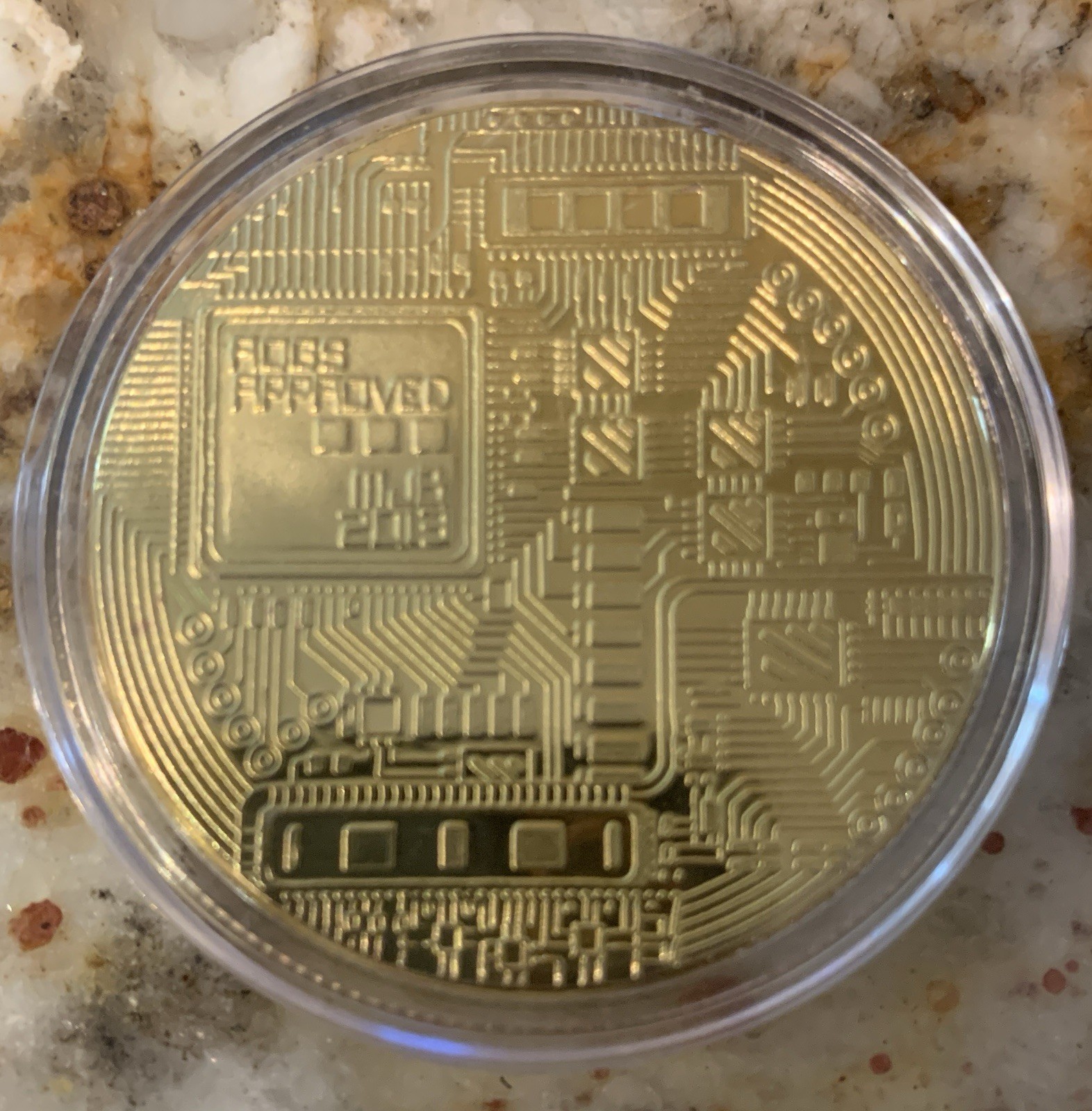 Collectors Edition Bitcoin Coin