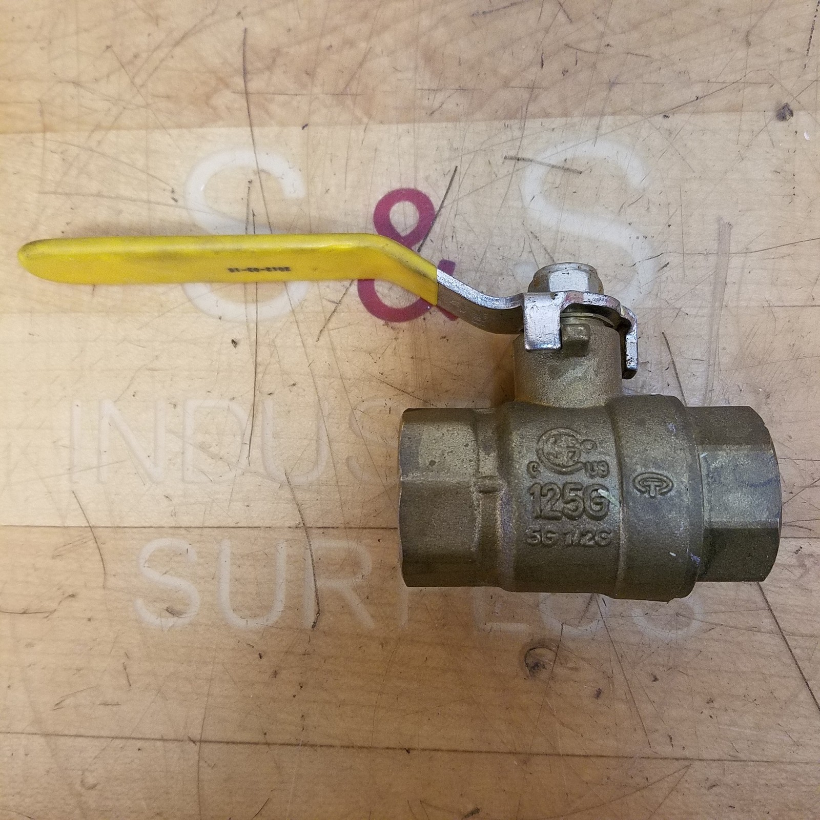 Jomar JF-100T Jo Flow 3/4 NPT Brass Ball Valve - USED
