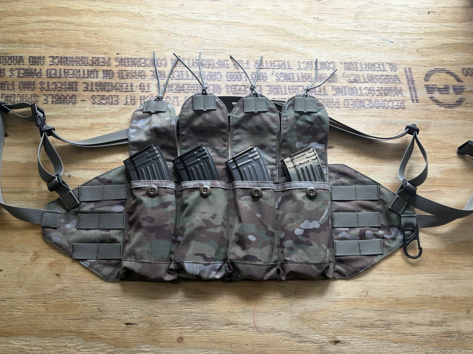 Multicam Night Modernized Chicom Chestrig Recce Rig Retro