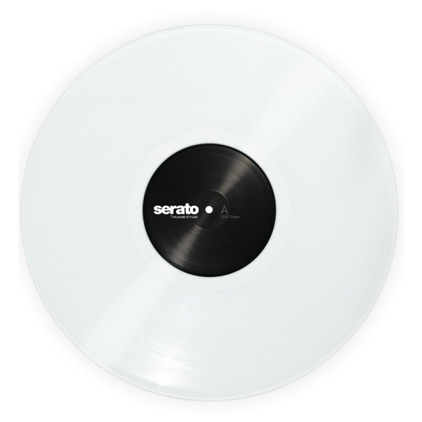 CLEAR Serato 12" Control Vinyl (Pair)