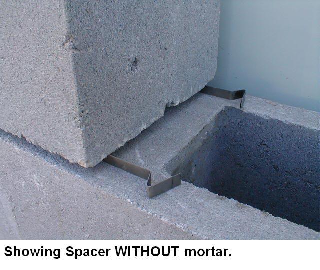 1000 MASONRY MORTAR JOINT SPACERS for DIY Block & Bricklaying