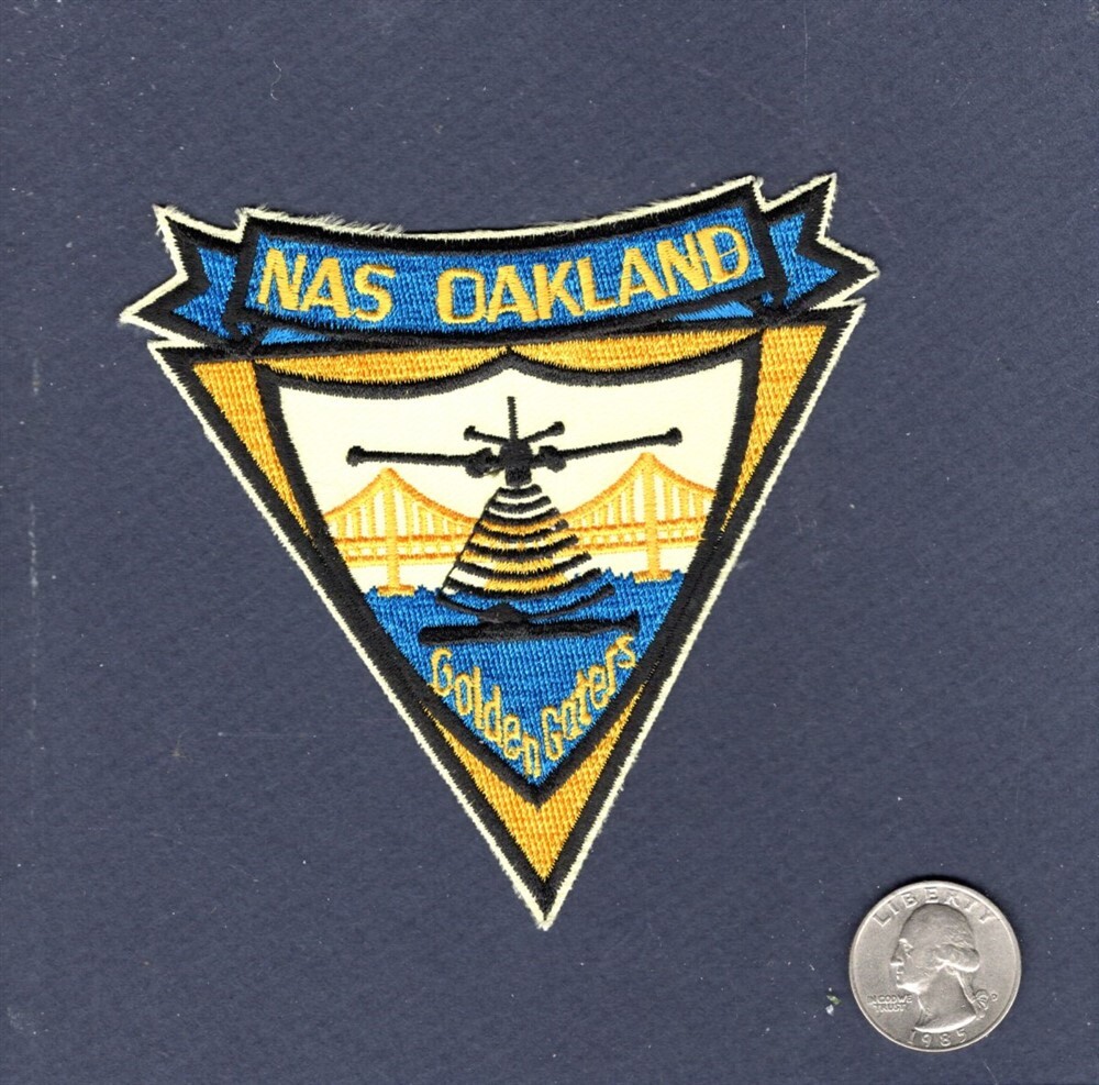 NAS Naval Air Station OAKLAND CA US NAVY Base Squadron Patch