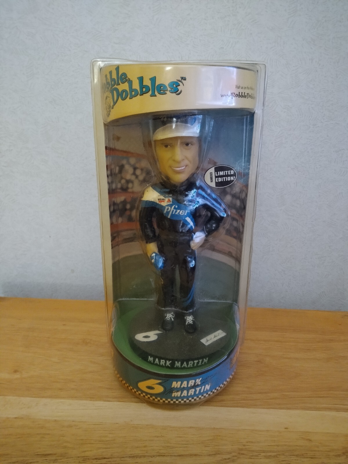 Mark Martin Limited Edition Vintage 2003  Bobble Dobbles Bobblehead