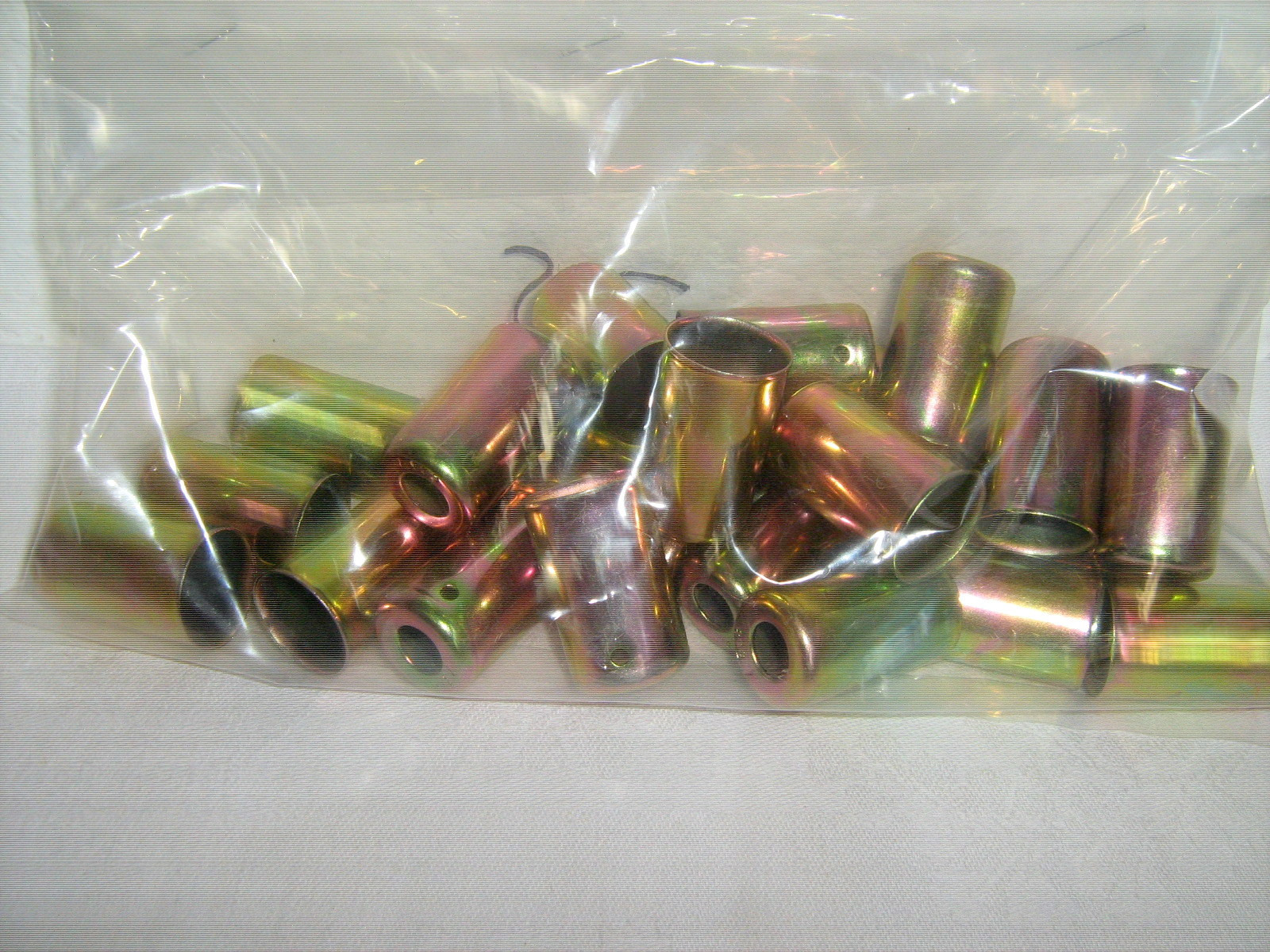 Beadlock A/C Fittings,#6 Crimp Ferrules For REDUCED Barrier Hose,#6 20pc 13006R