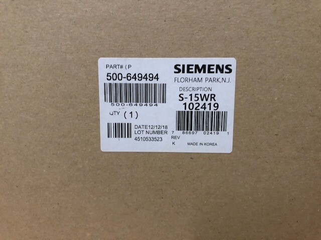 Siemens 500-649494 multi tap supervised loadspeaker horn