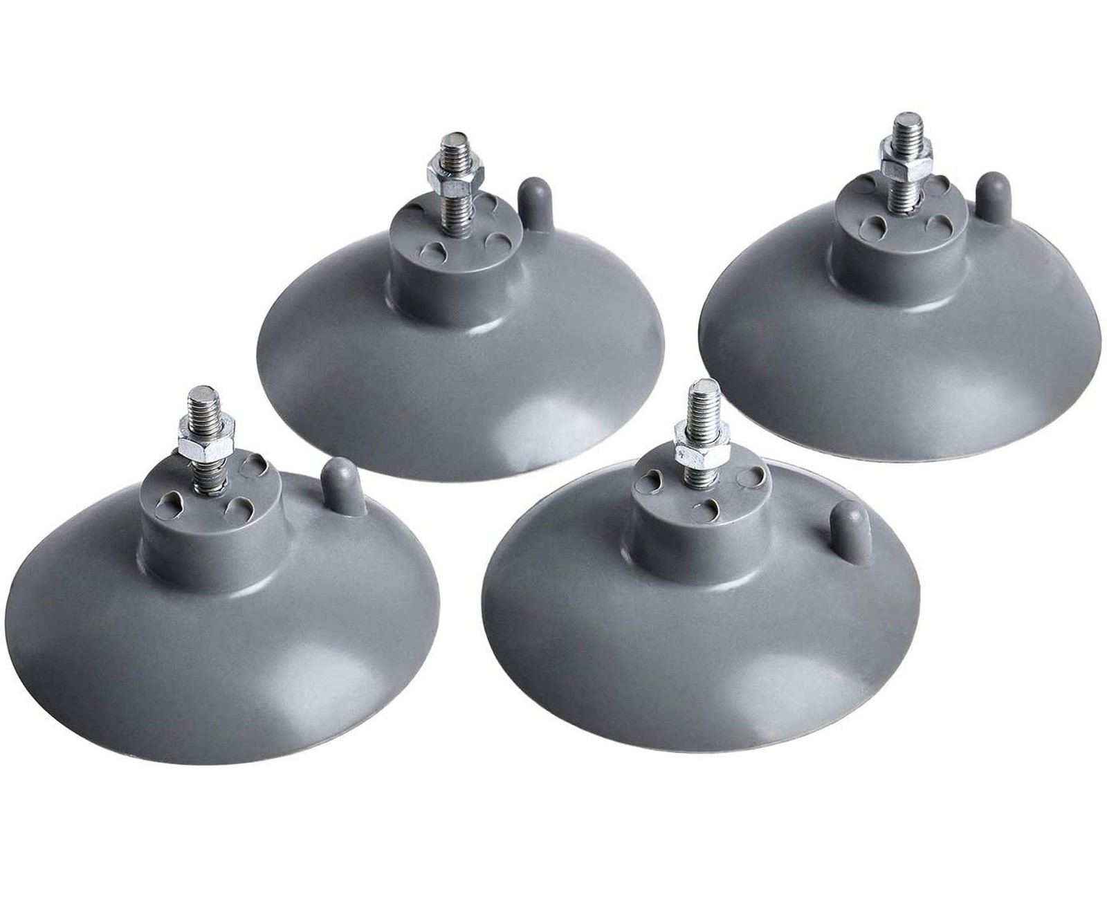 HSTECH (4 pcs) French Fry Suction Cup Feet for Industrial Commercial French F...