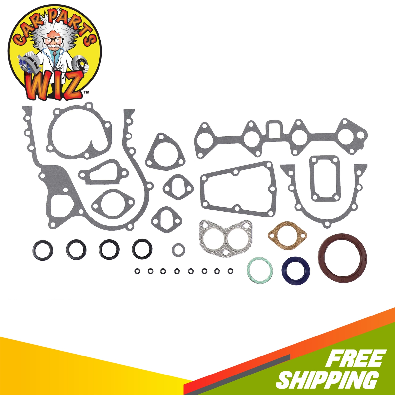 Full Gasket Set Fits 71-80 Toyota Corolla 1.6L 8V 2T 2TC
