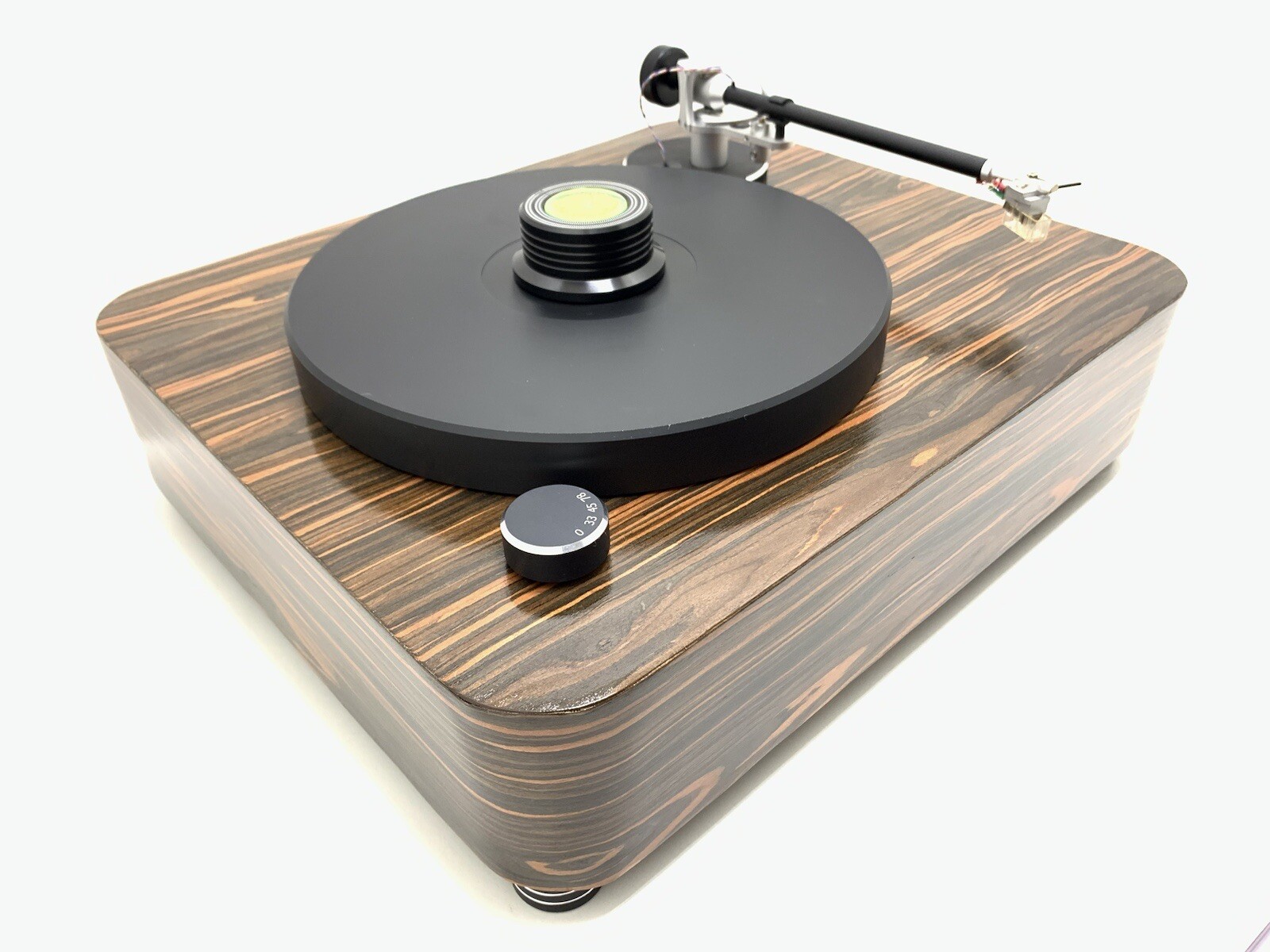 ClearAudio Concept Exclusive Record Lecteur Platine Club Sandro Woodlike Nouveau