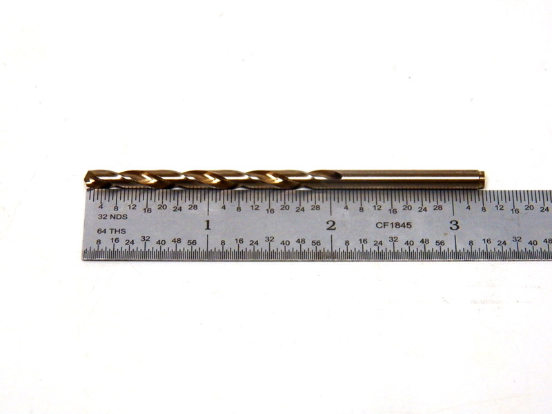 #20 .1610" Dia Jobber Cobalt Drill Bit 135° Split Point USA RMT 95004619 (5-4-5)