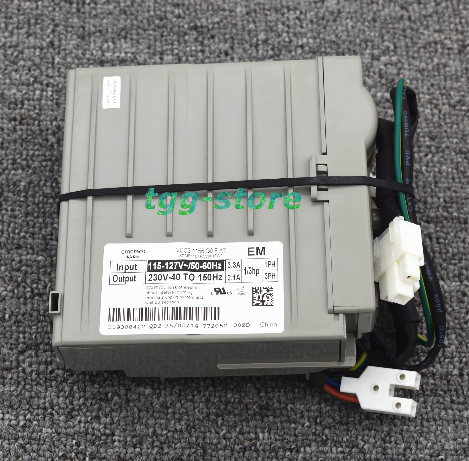 Embraco Refrigerator Inverter Board VCC3 1156 WR49X10283 519306277 US shipping