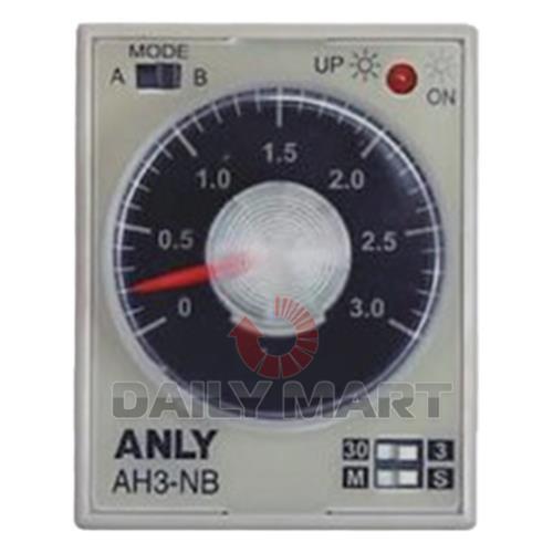New In Box ANLY AH3-NBTime Relay AC220V
