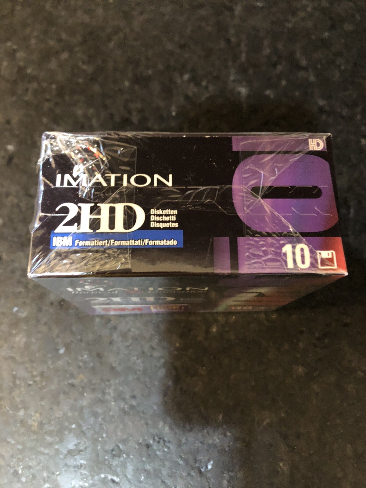 Diskette IBM Formatted 2HD IMATION 3M 10 Box Sealed New