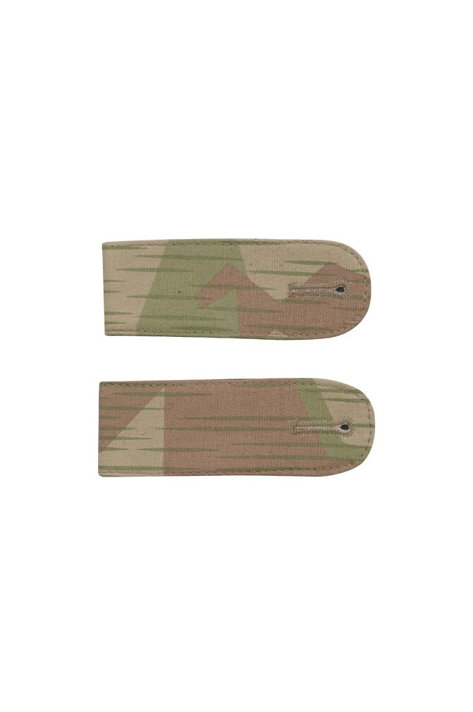 WWII German Luftwaffe Shoulder Boards for Revered Splinter B Tropical Camo Smock