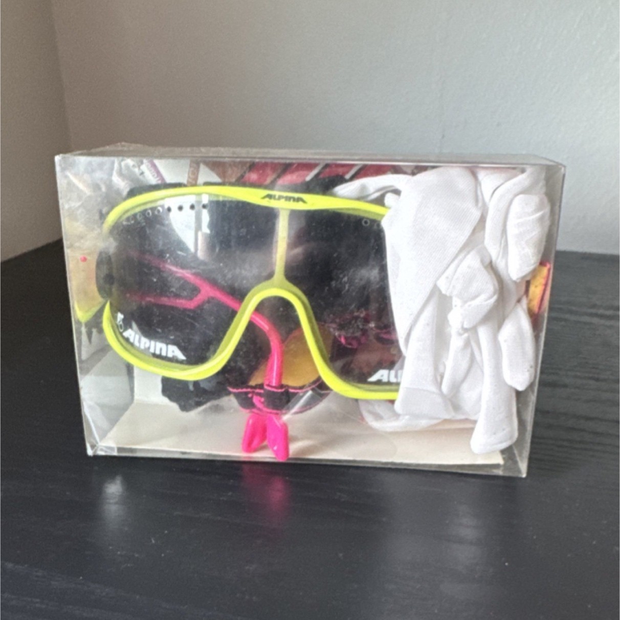 Alpina Swing Sunglasses Yellow Frame, Sweat Bar, 100% UV Protection