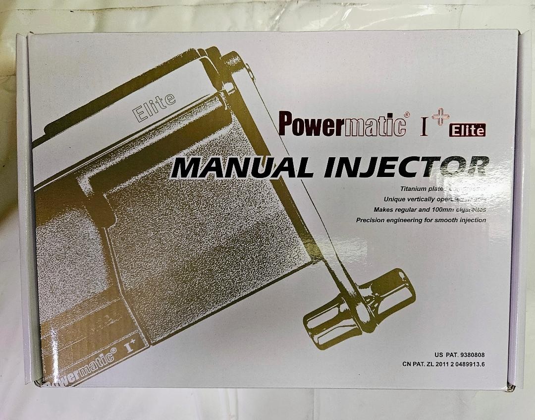 POWERMATIC I+ ELITE MANUAL CIGARETTE INJECTOR 100MM & 78MM CIG COMPATIBLE