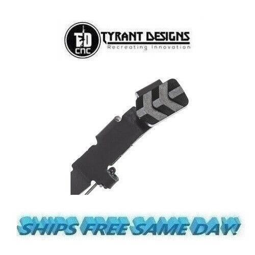 Tyrant Designs Glock Gen 2-4 Extended Slide Release, BLACK # TD-GSTOP-24-BLK