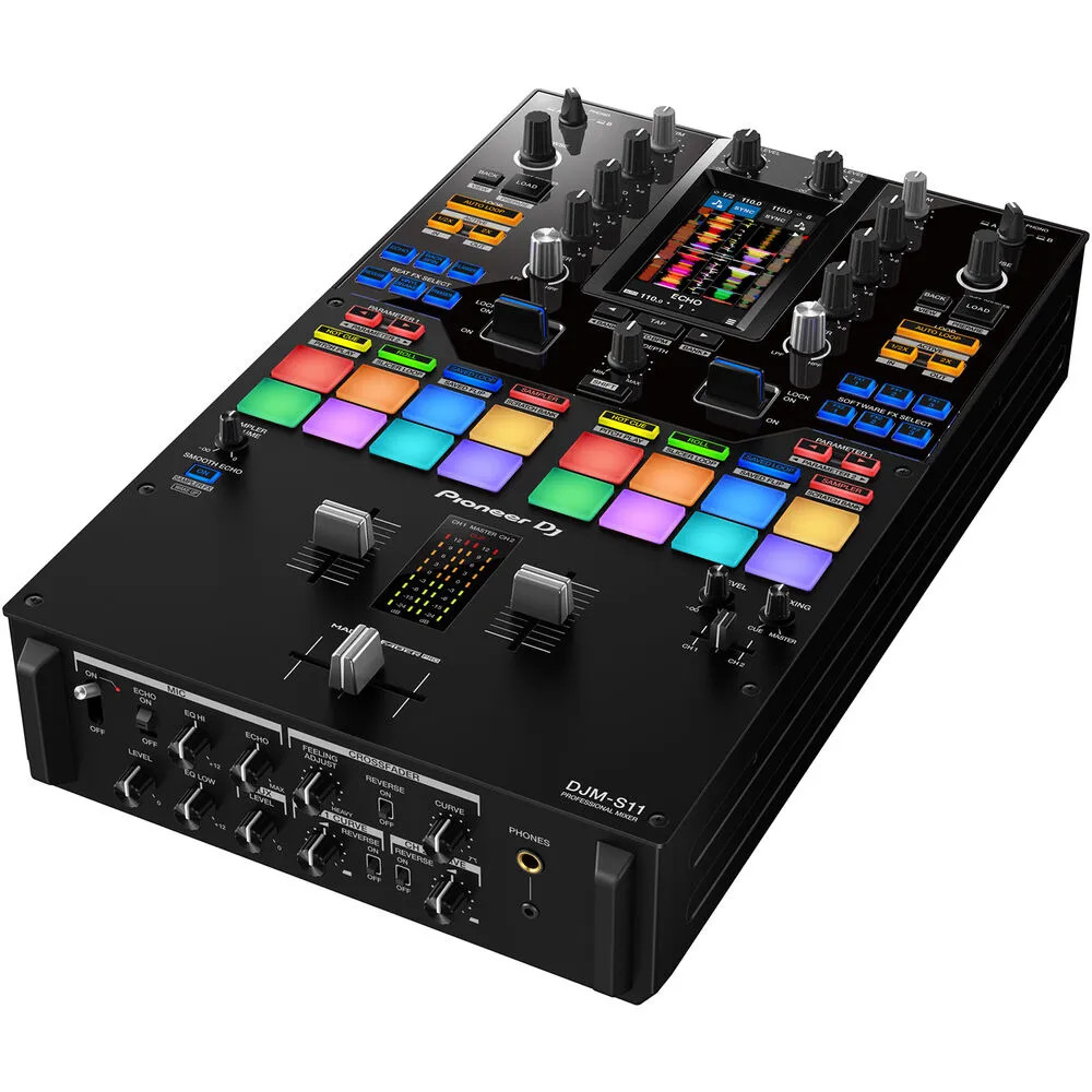 Pioneer DJ DJM-S11 2-channel Mixer for Serato DJ