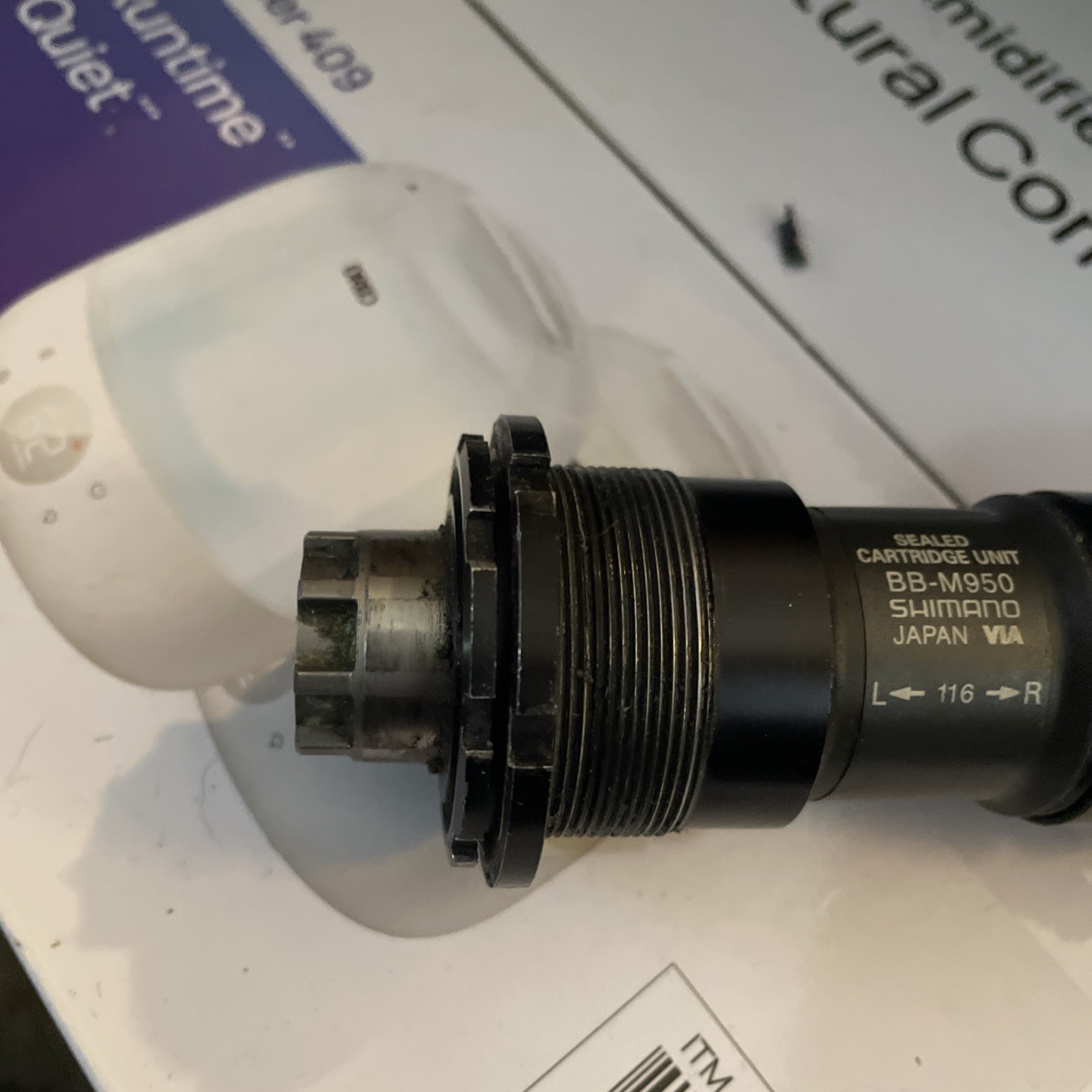 Shimano XTR BB-M950 Bottom Bracket 116mm