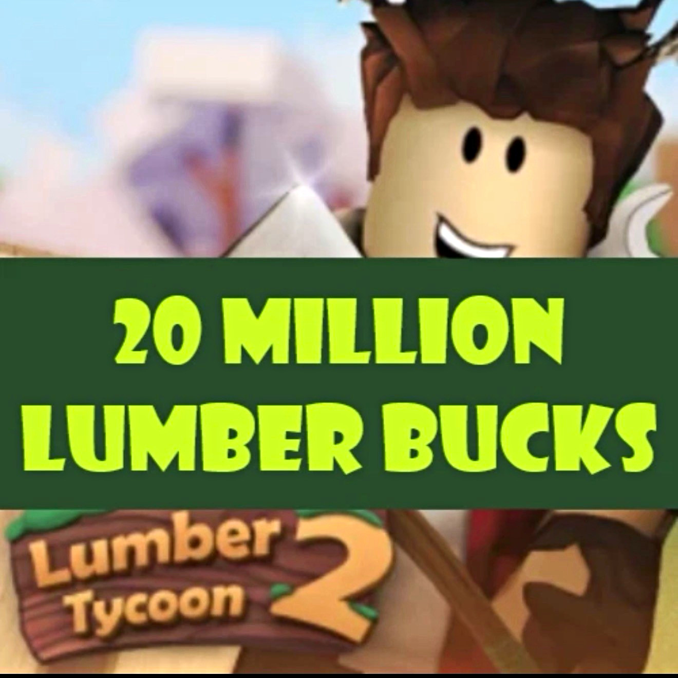 Roblox Lumber Tycoon 2 Prepaid Gaming Card 20 Million Lumber Bucks Digital Code