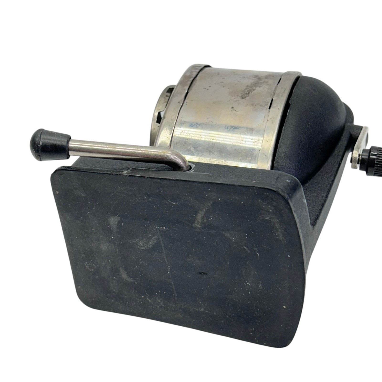 Vintage Boston Vacuum Mount Self-Feeder Manual Table Mount Pencil Sharpener