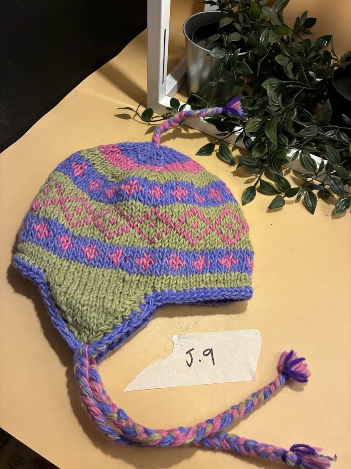 Peruvian Style: Funky Colours mix soft wooly hat