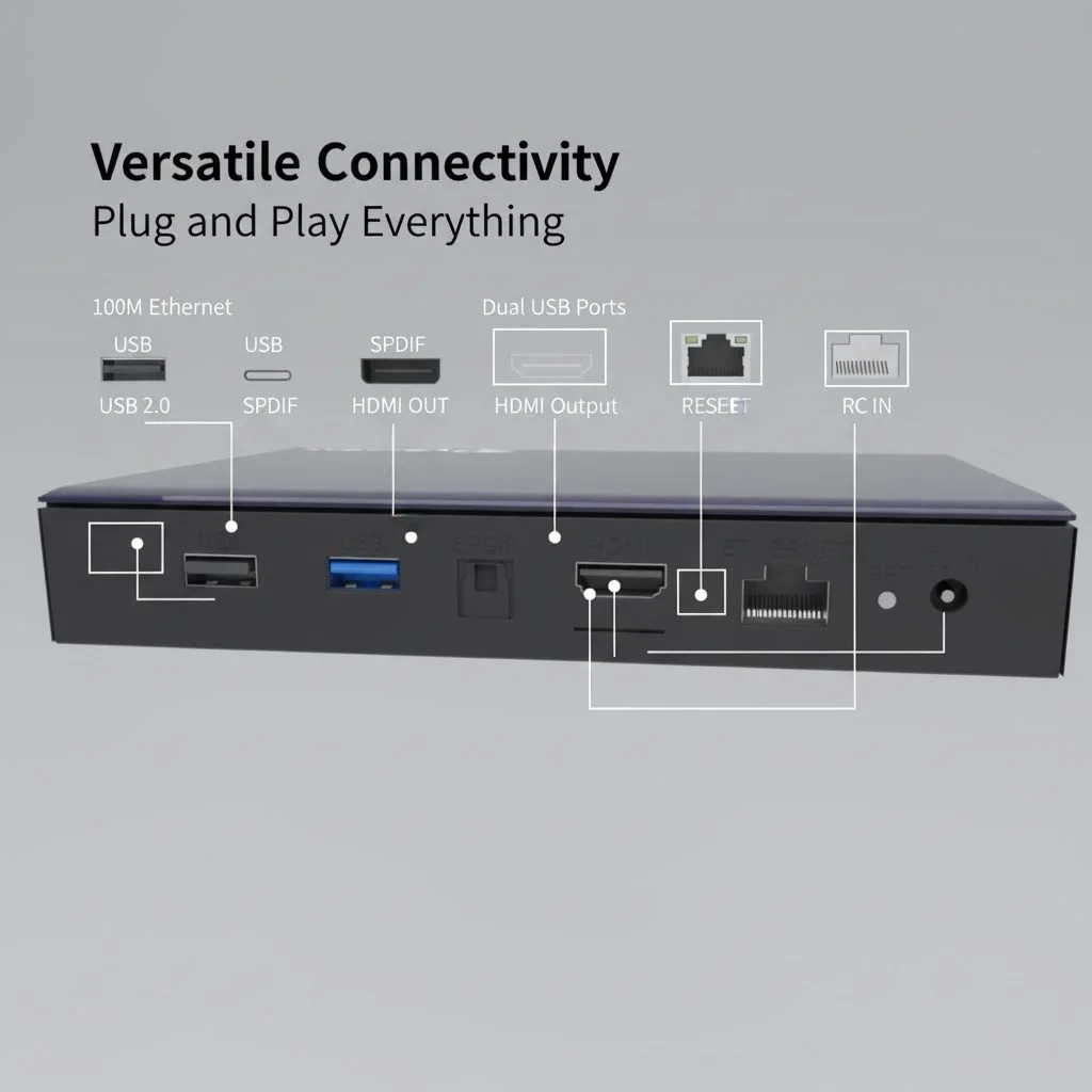 vSeeBox V6 Plus - AUTHORIZED DISTRIBUTOR - FREE SAME DAY SHIPPING