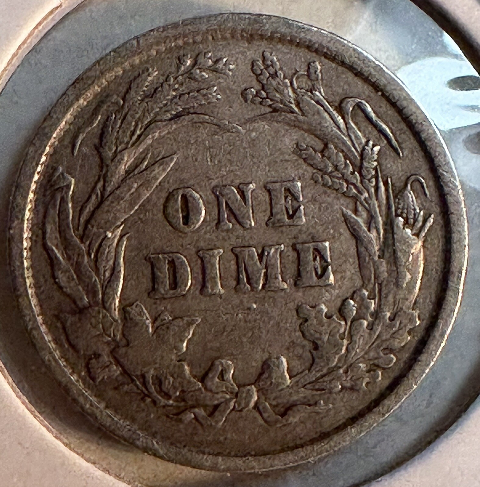 1898-P Barber Dime - (16-12)