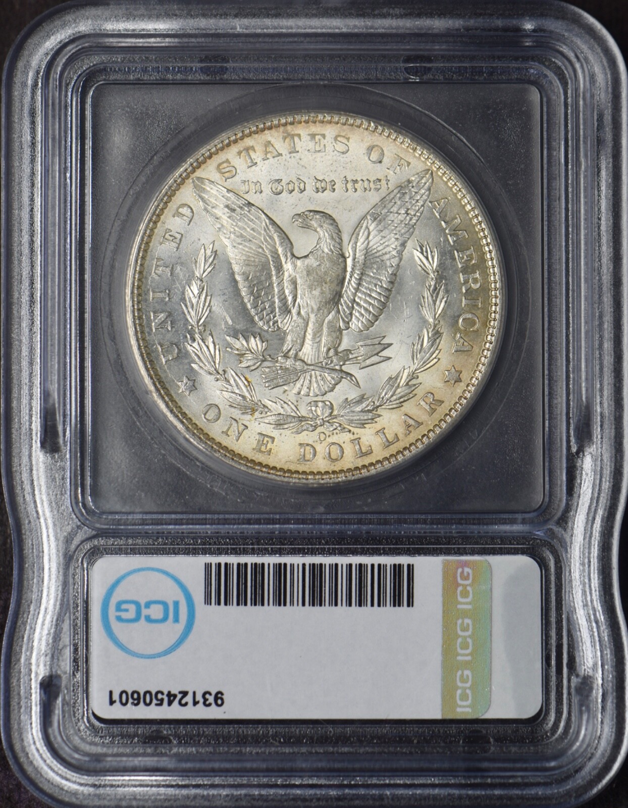 1904-O Morgan Silver Dollar - ICG MS64 Toned - ✪COINGIANTS✪
