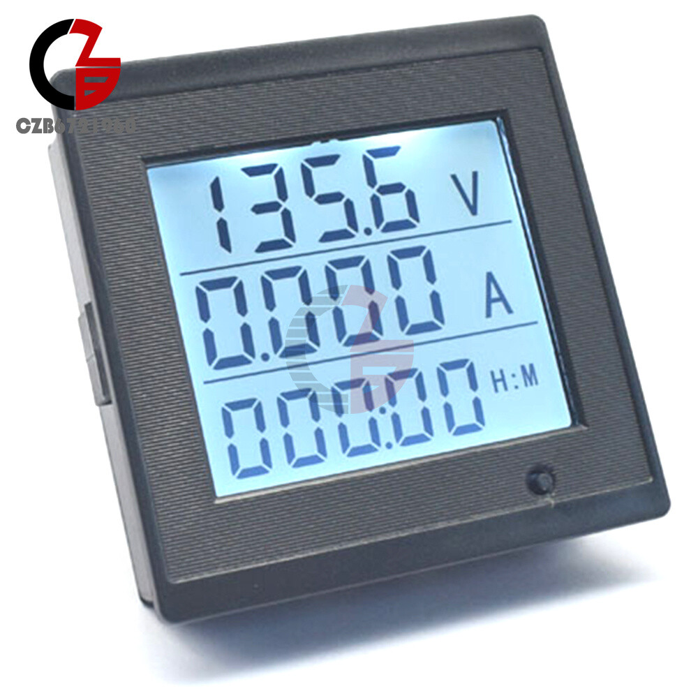 DC6-200V 20A Digital Voltmeter Ammeter Voltage Amp Current Meter Power Tester
