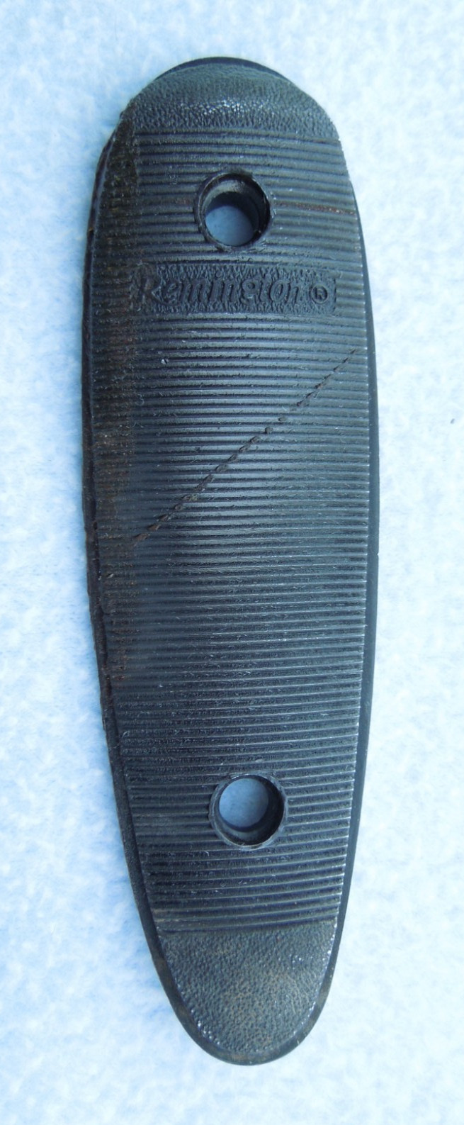 Remington Aluminum Butt Plate - Early 700,721,722: Straight Lines # D-17015 Used