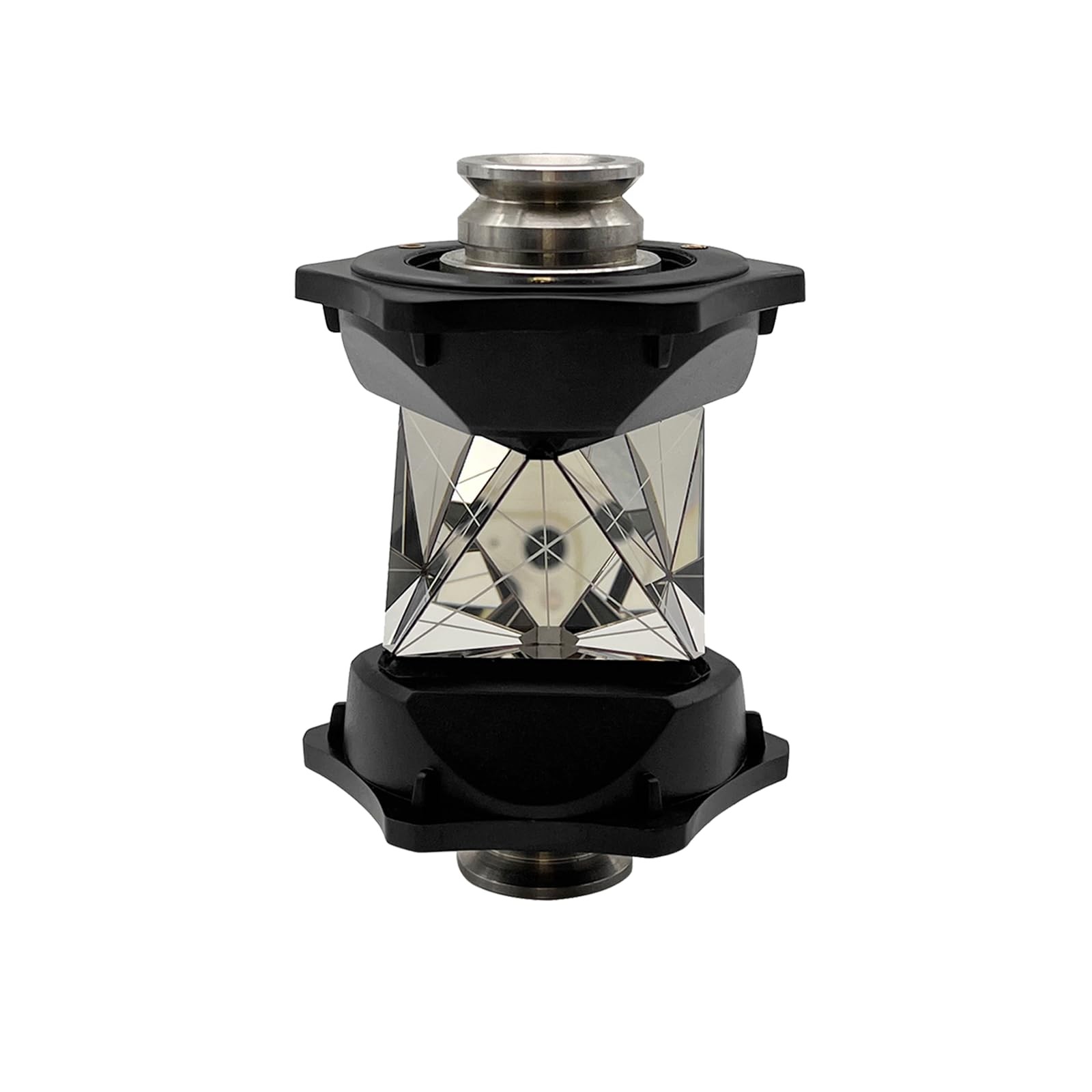 360 Degree Surveying Prism Compatible with Topcon & Sokkia 100mm, Sliver