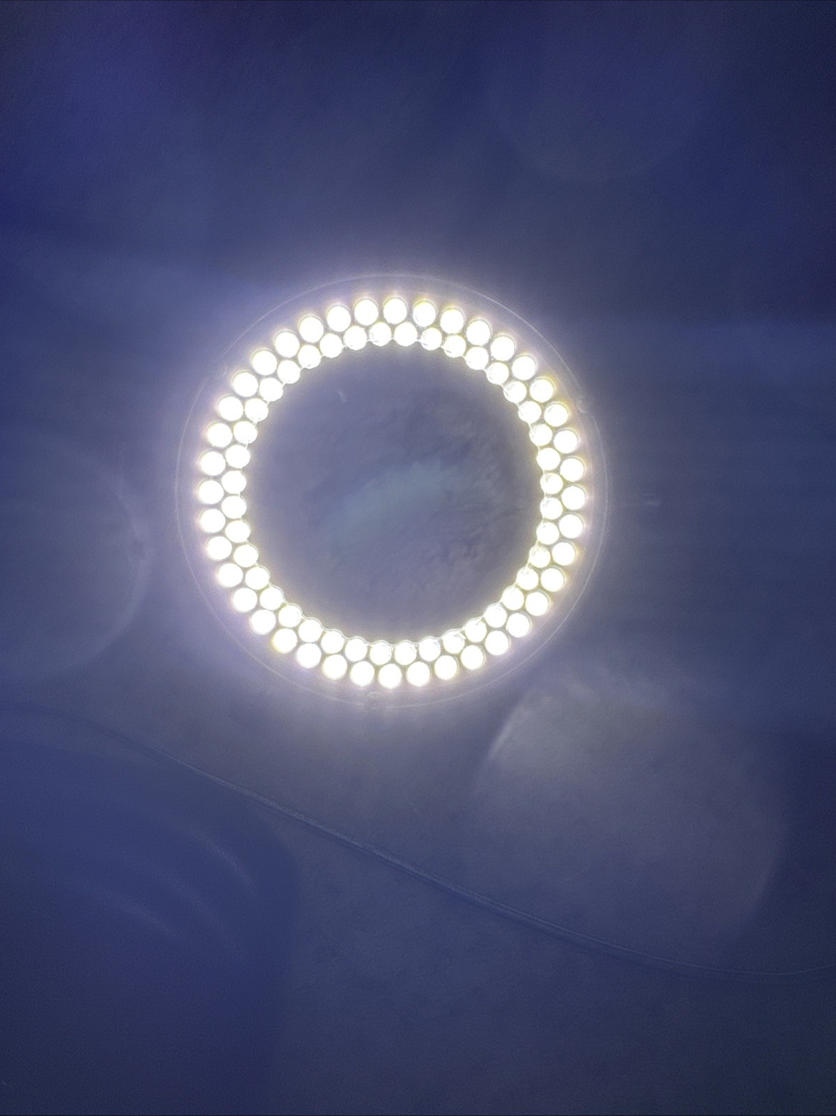 (Works) Luxo Microscopes By Unitron 18743 - Dimmable LED High Output Ring Light