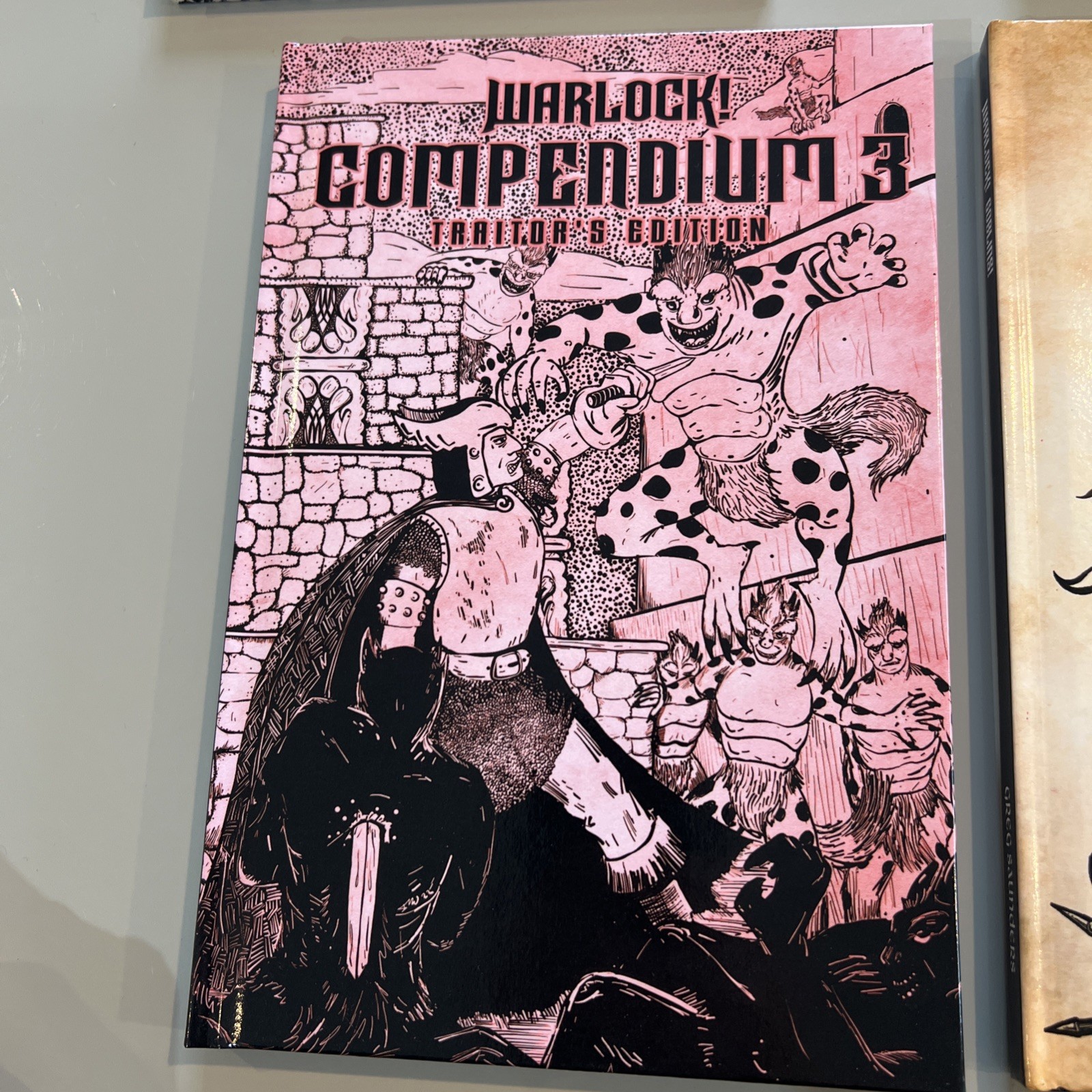 Warlock! RPG Compendium Vol 1, 2 & 3 + Goblin By Fire Ruby Designs BOSR