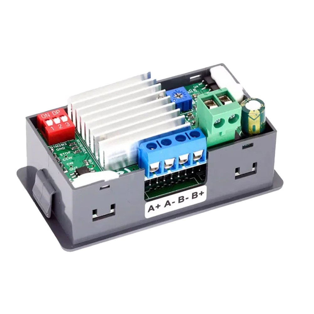 Stepper Motor Speed Controller Driver with Serial Communication Features