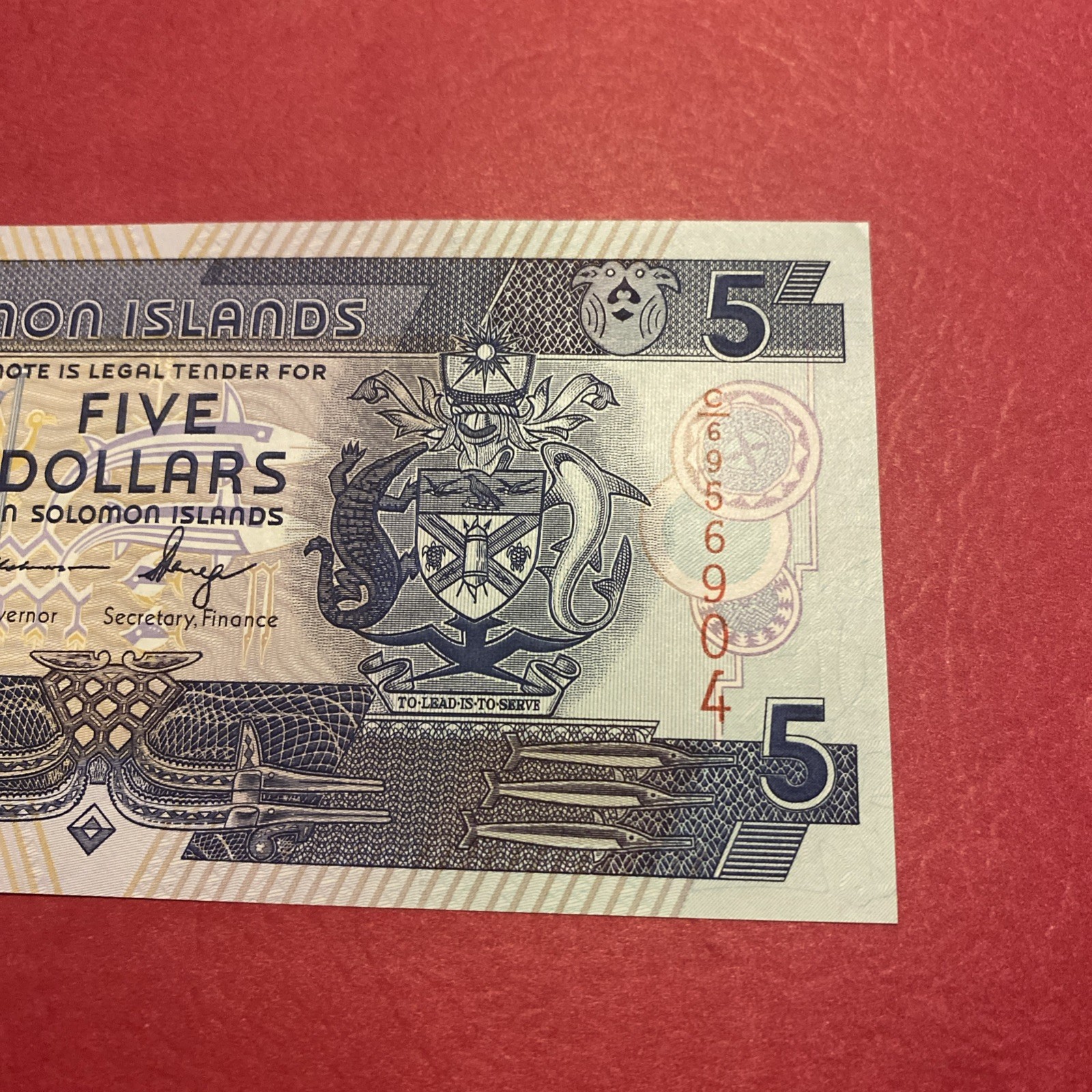 Solomon Islands- 5 Dollars-2003-18 UNC