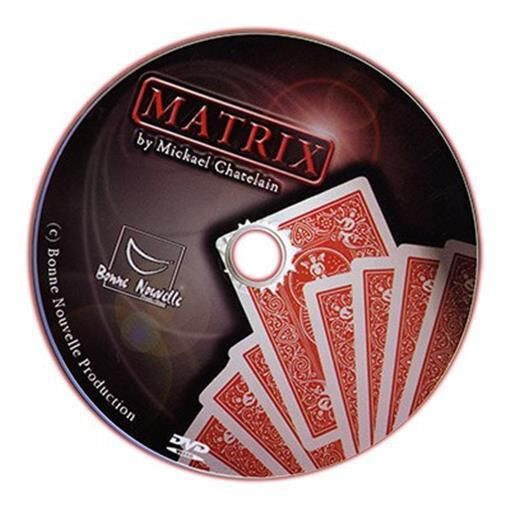 Matrix by Mickael Chatelain RED (DVD and Gimmick) - Trick