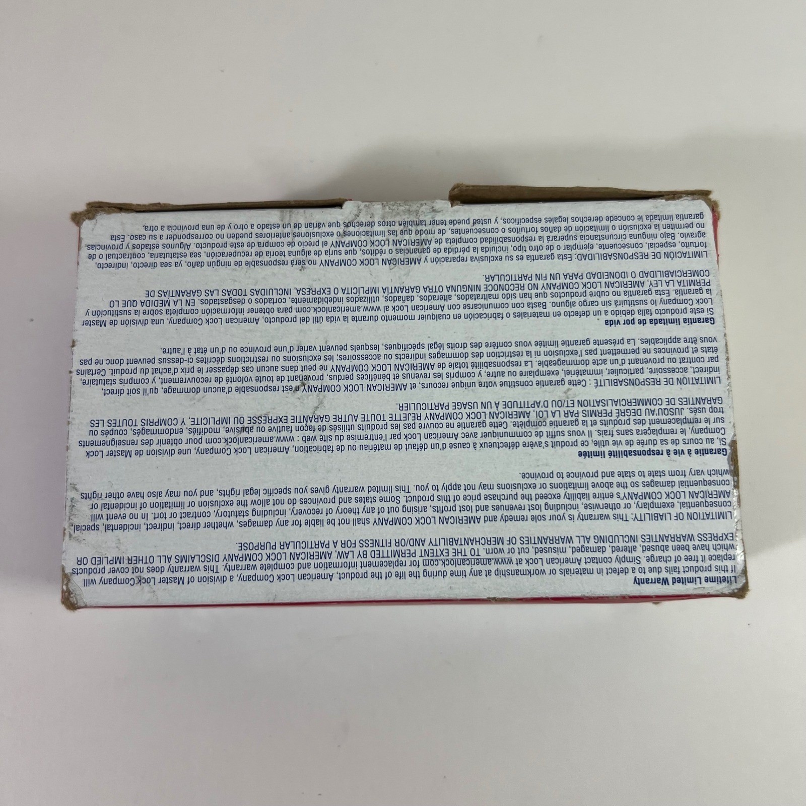 American Lock A5200KA Key 27237 Qty 6 in Box Solid Steel Padlock