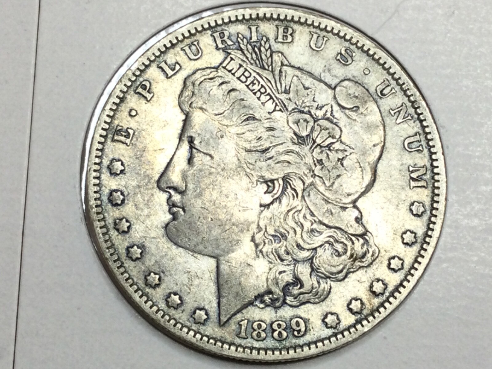 1889-O Morgan Dollar in extra fine