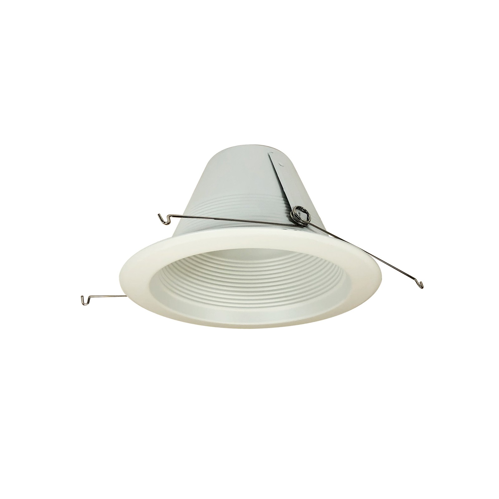 Nora Lighting NTM-716AL 6" Baffle Recessed Trim - 90W Max - White