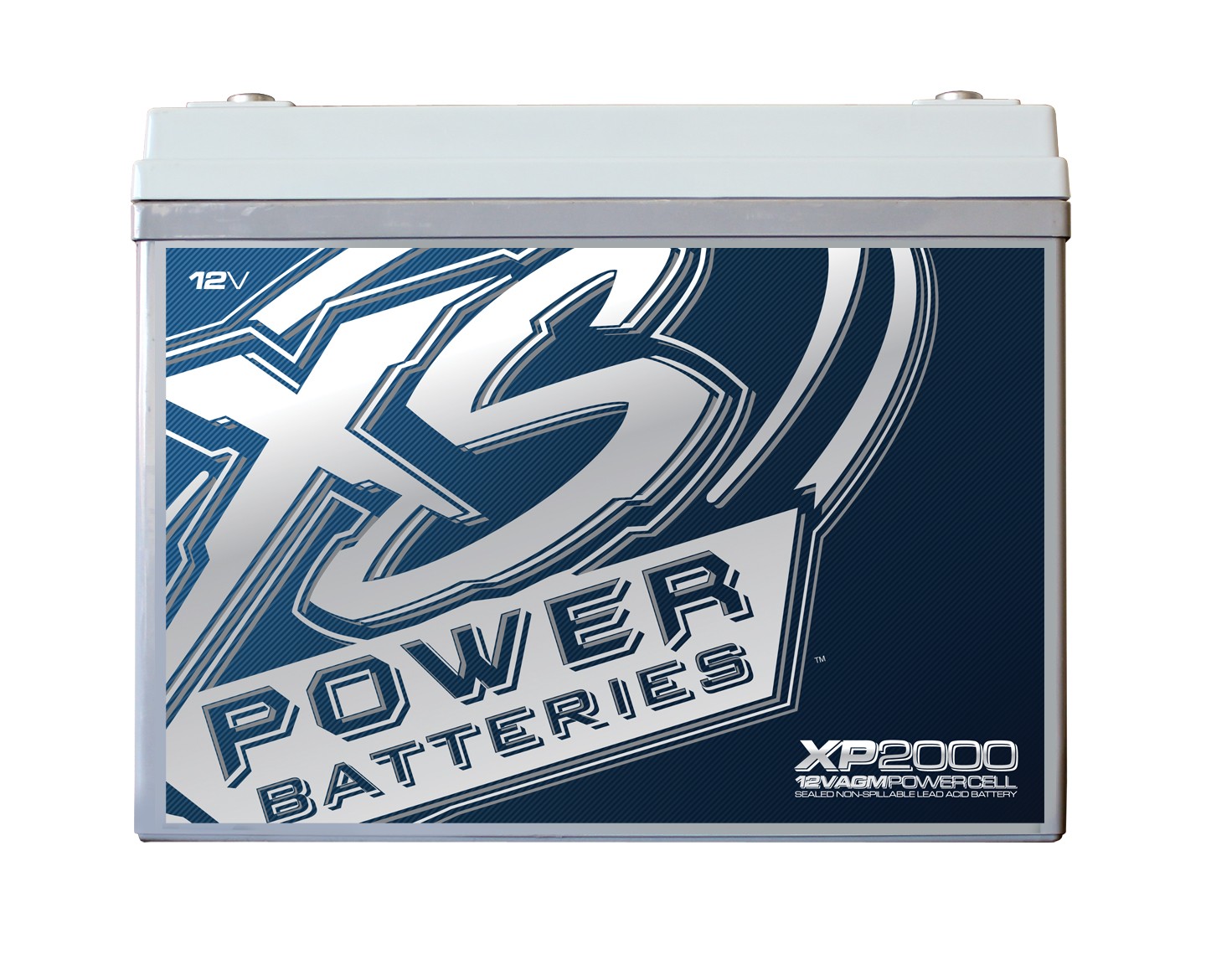 XS Power XP2000 2000W Power Cell Car Battery Power System + Power/Ground Wires