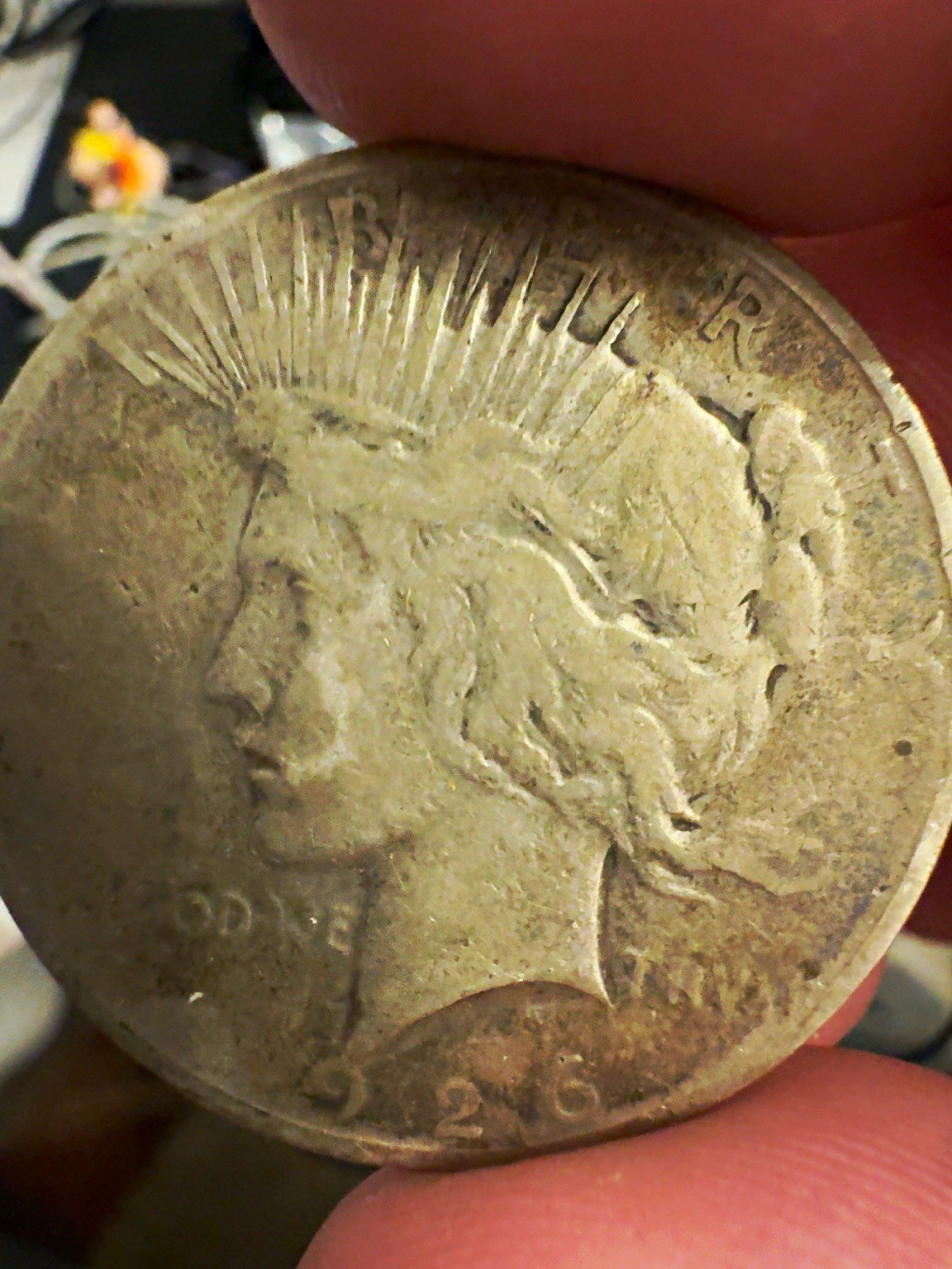 1926 Peace Silver Dollar $1 90% Silver Business Strike Philadelphia No Mint Mark