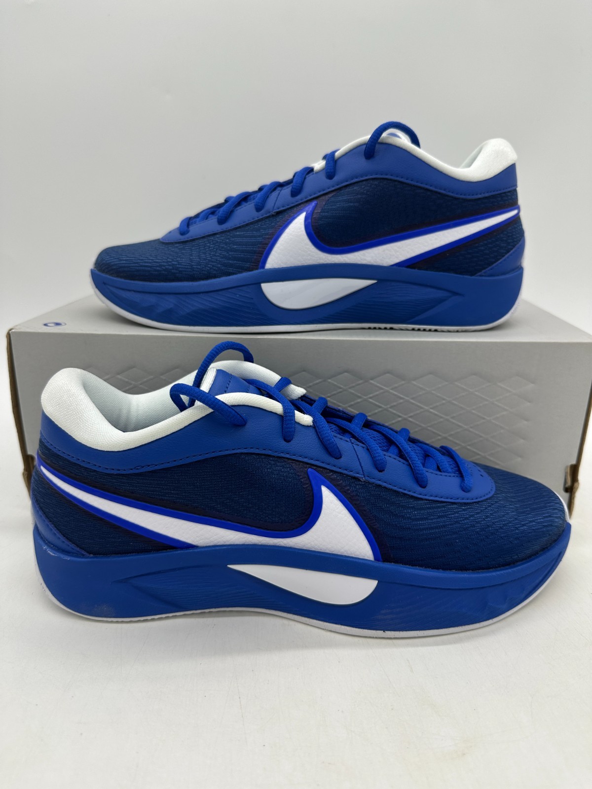 Nike Giannis Freak 6 Men's Size 7 Blue White Basketball Shoes FV1292 401